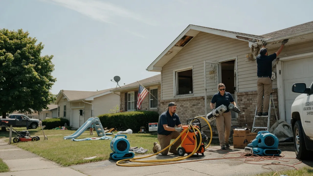 Water Damage Restoration in Lawrence, IN near me